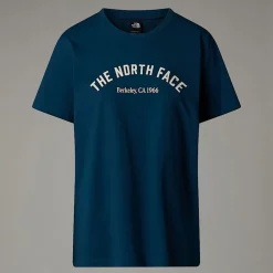 Mujer The North Face T-Shirts<Camiseta Con Estampado Gráfico Varsity Para Mujer