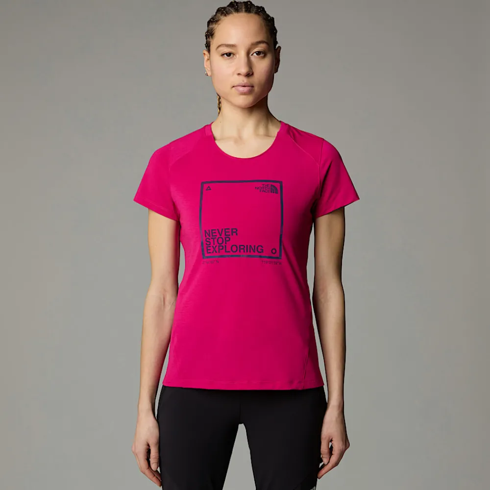 Mujer The North Face T-Shirts<Camiseta Con Estampado Gráfico Lightning Para Mujer