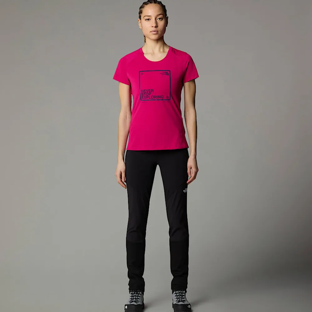 Mujer The North Face T-Shirts<Camiseta Con Estampado Gráfico Lightning Para Mujer