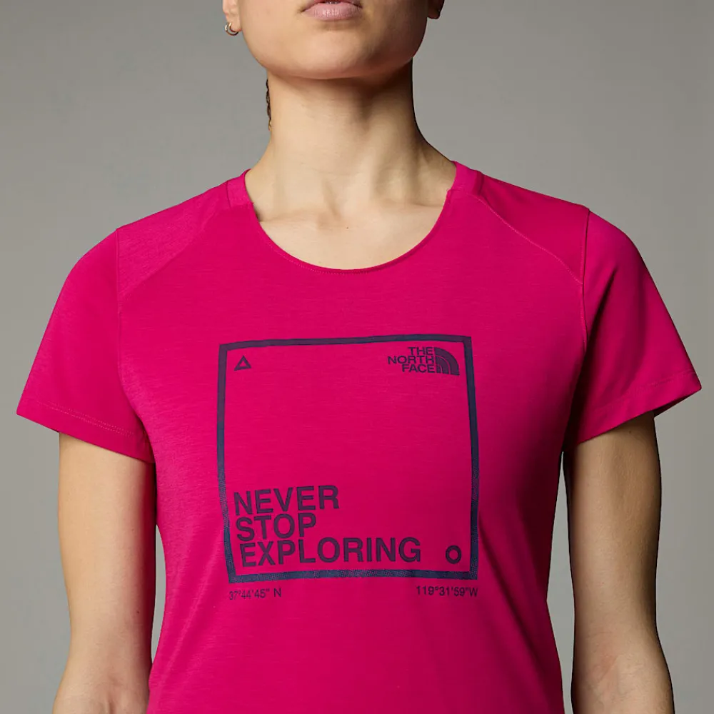 Mujer The North Face T-Shirts<Camiseta Con Estampado Gráfico Lightning Para Mujer