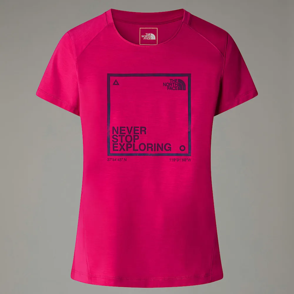 Mujer The North Face T-Shirts<Camiseta Con Estampado Gráfico Lightning Para Mujer