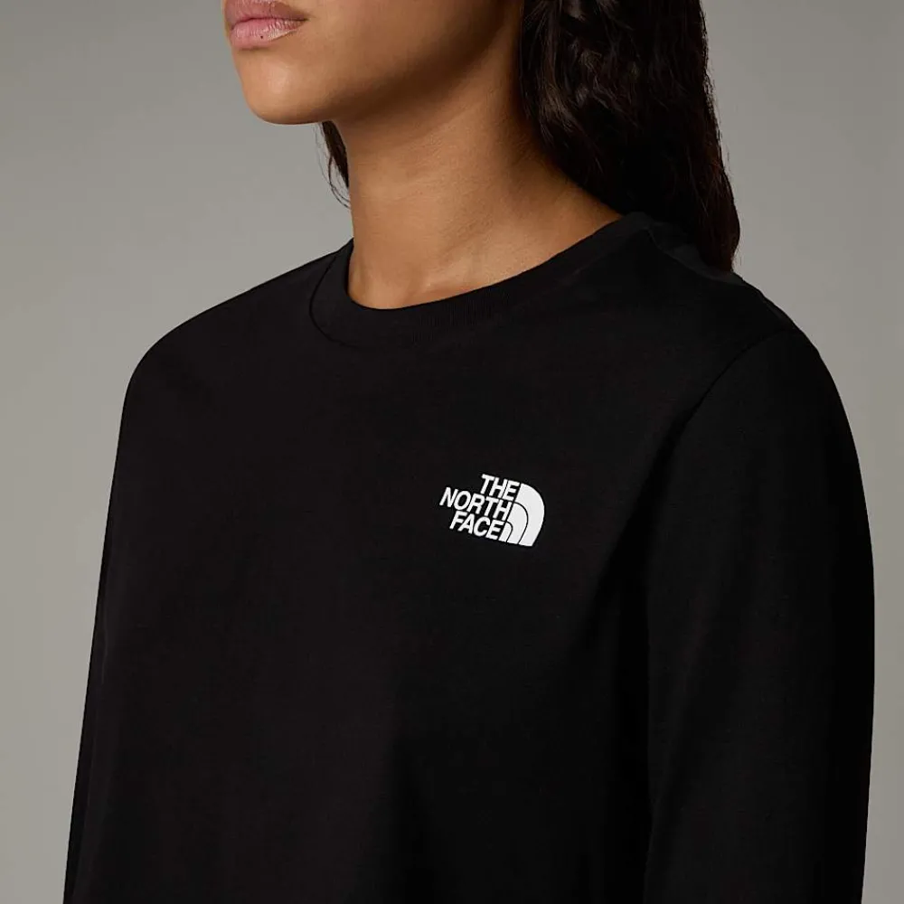 Mujer The North Face T-Shirts<Camiseta Corta De Manga Larga Simple Dome Para Mujer