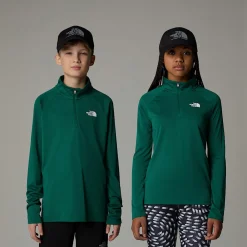 Niños The North Face Forros Polares & Sudaderas<Camiseta De Manga Larga Con Cremallera De 1/4 Never Stop Para Jóvenes