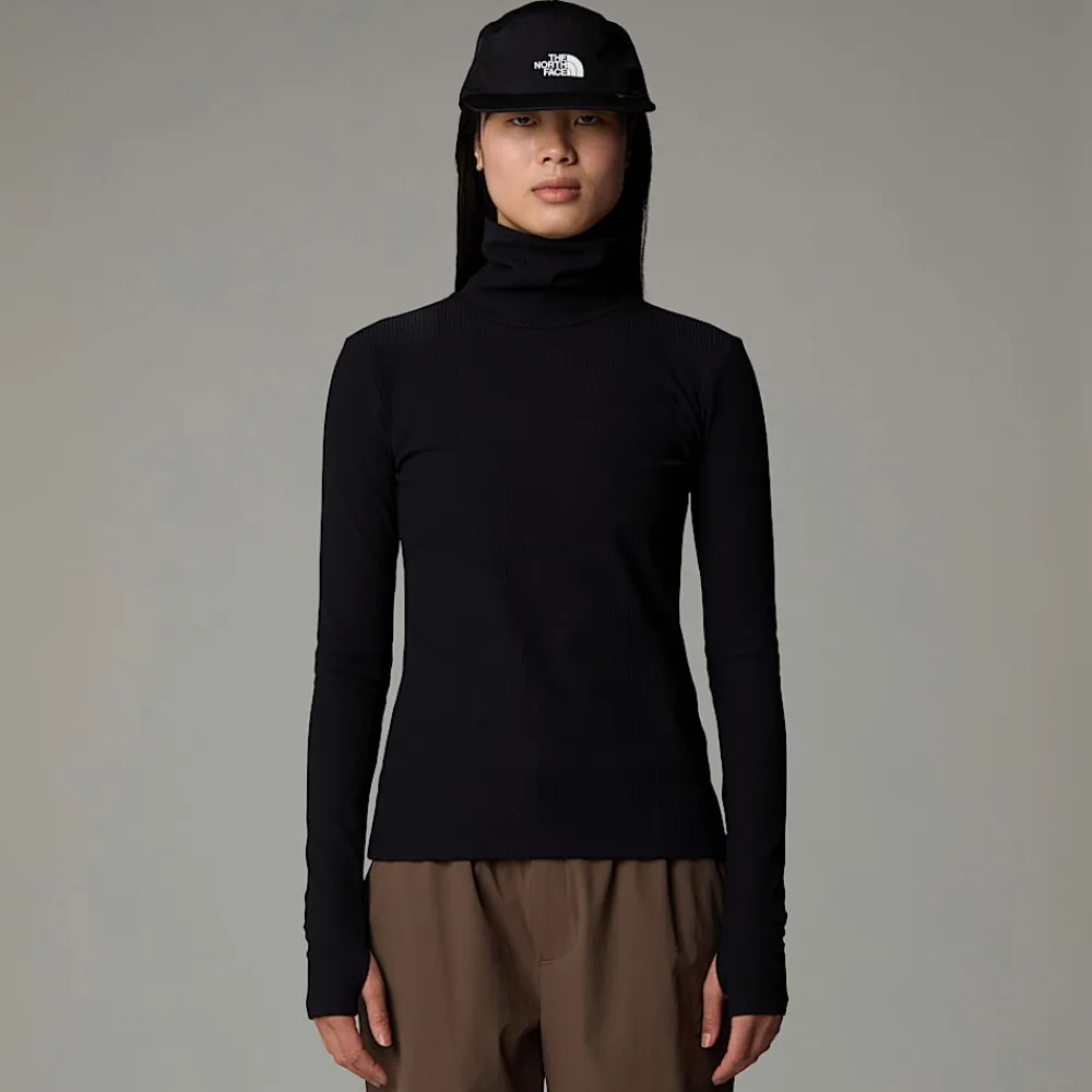 Mujer The North Face T-Shirts<Camiseta De Manga Larga Con Cuello Alto Para Mujer