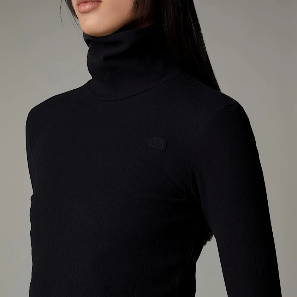Mujer The North Face T-Shirts<Camiseta De Manga Larga Con Cuello Alto Para Mujer