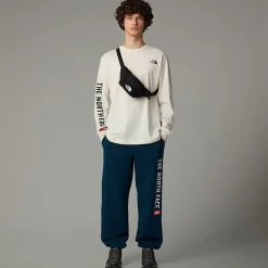 Hombre The North Face Camisetas Y Camisas<Camiseta De Manga Larga Con Estampado Gráfico Varsity Para Hombre