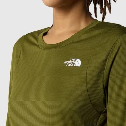 Mujer The North Face T-Shirts<Camiseta De Manga Larga Plegable LIGHTRANGE™ Para Mujer