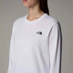 Mujer The North Face T-Shirts<Camiseta De Manga Larga Simple Dome Para Mujer