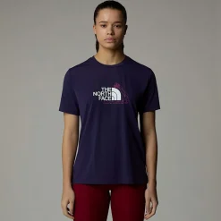 Mujer The North Face T-Shirts<Camiseta Foundation Mountain Para Mujer