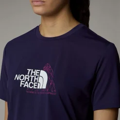 Mujer The North Face T-Shirts<Camiseta Foundation Mountain Para Mujer