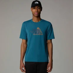 Hombre The North Face Camisetas Y Camisas<Camiseta Foundation Mountain Para Hombre