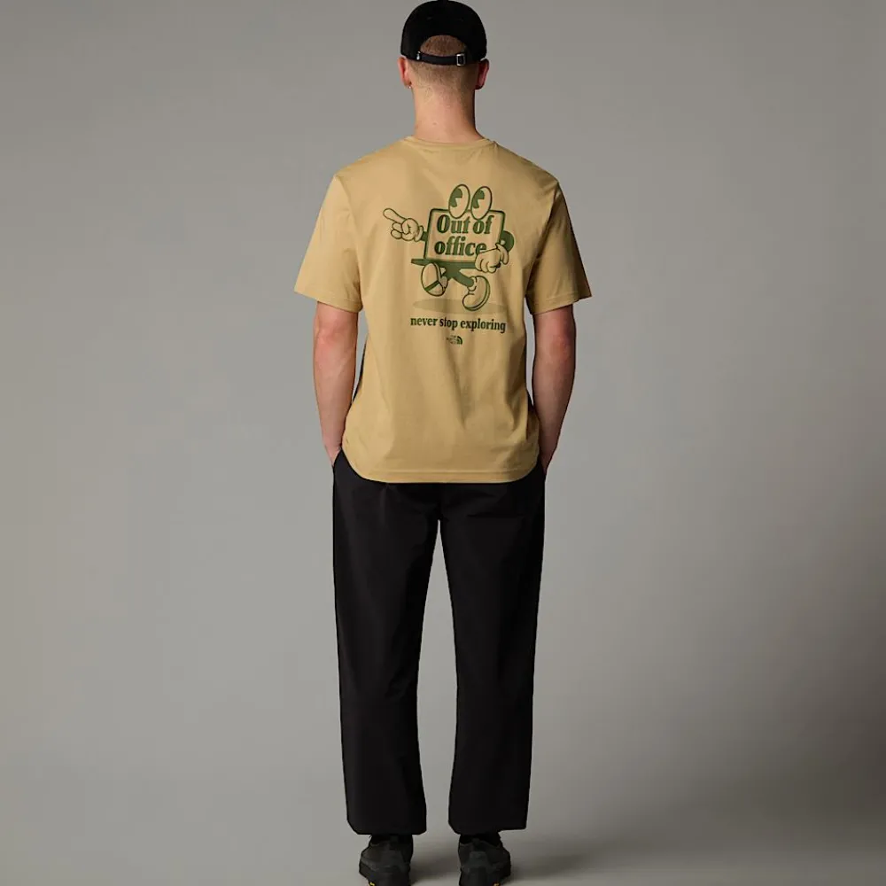 Hombre The North Face Camisetas Y Camisas<Camiseta Holgada Cartoon Para Hombre
