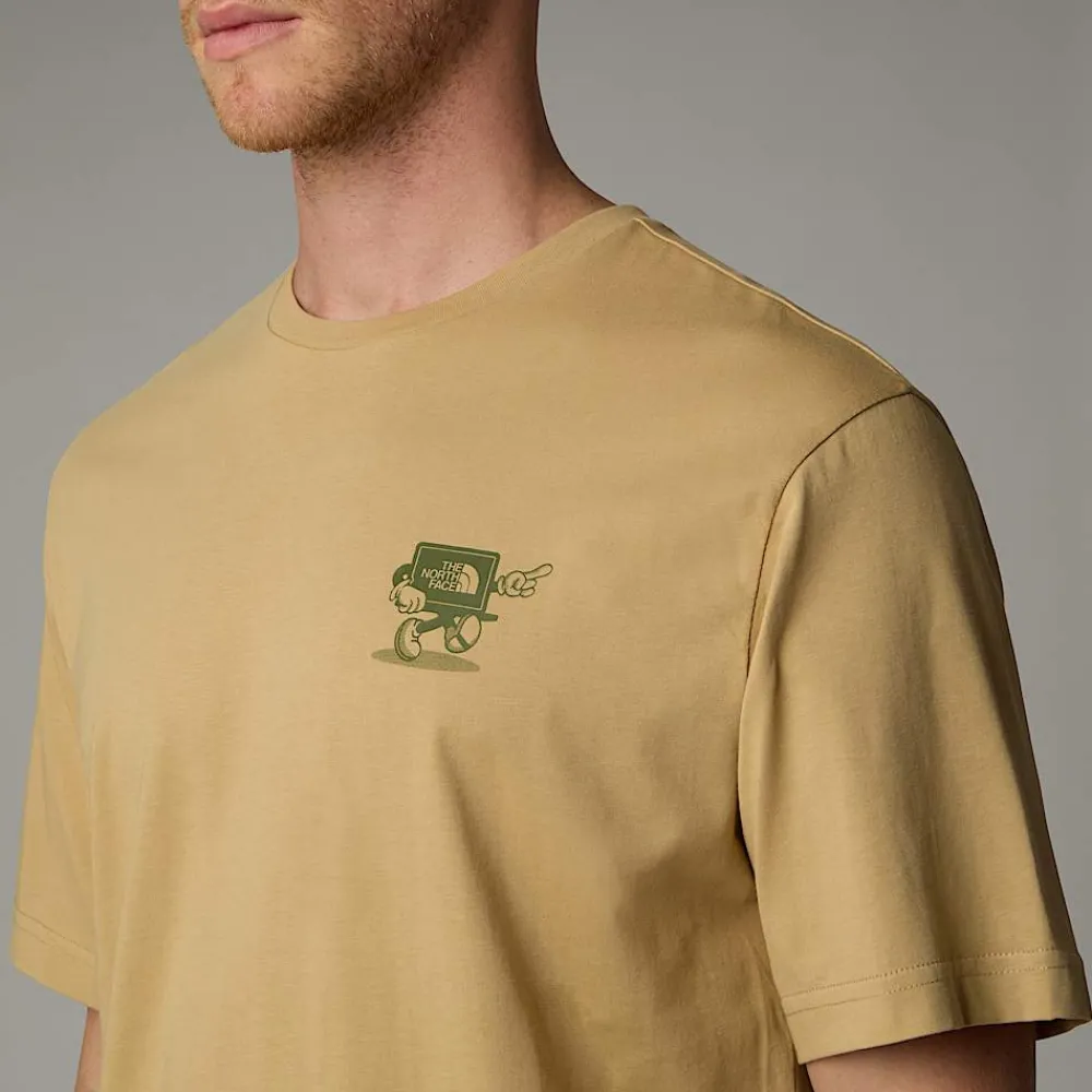 Hombre The North Face Camisetas Y Camisas<Camiseta Holgada Cartoon Para Hombre