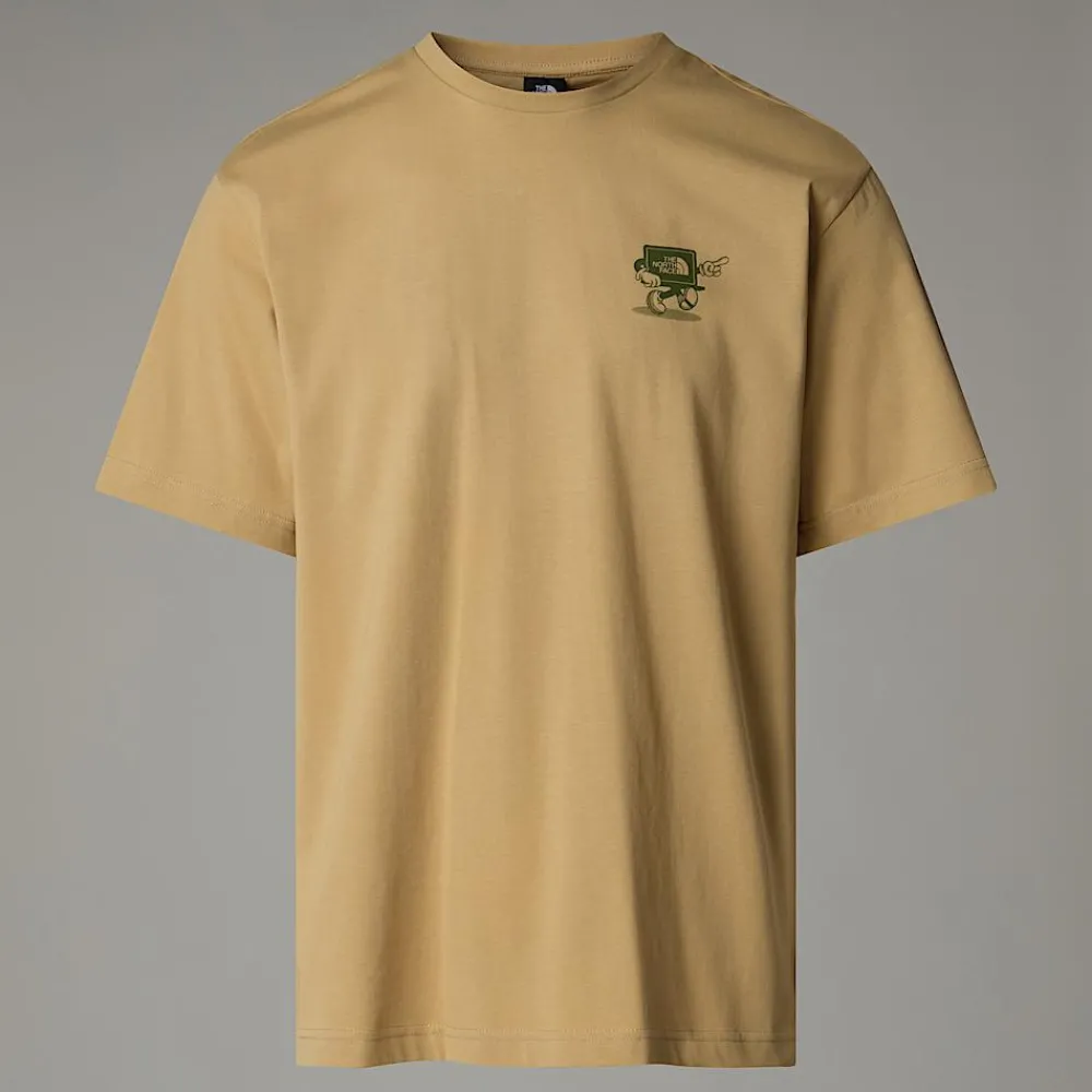Hombre The North Face Camisetas Y Camisas<Camiseta Holgada Cartoon Para Hombre