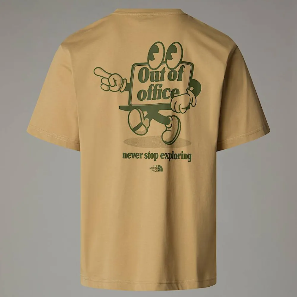 Hombre The North Face Camisetas Y Camisas<Camiseta Holgada Cartoon Para Hombre