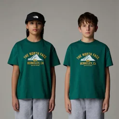 Niños The North Face Camisetas|Camisetas Y Sujetadores<Camiseta Holgada Con Estampado Gráfico Varsity Para Jóvenes