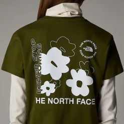 Niños The North Face Camisetas Y Sujetadores<Camiseta Holgada Con Estampado Gráfico Flower Para Niña