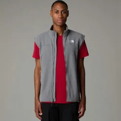 Hombre The North Face Forros Polares<Chaleco Glacier 100 Para Hombre