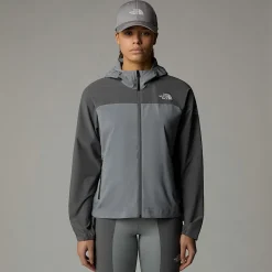 Mujer The North Face Camisetas Técnicas|Hoodies & Sweatshirts<Chaqueta Con Cremallera Integral Trajectory Para Mujer