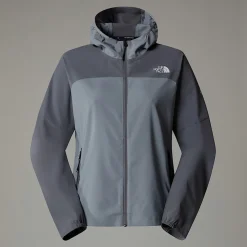 Mujer The North Face Camisetas Técnicas|Hoodies & Sweatshirts<Chaqueta Con Cremallera Integral Trajectory Para Mujer