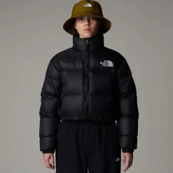 Mujer The North Face Chaquetas Nuptse & Chaquetas Acolchadas|Chaquetas De Plumón<Chaqueta Corta Nuptse Para Mujer