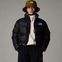 Mujer The North Face Chaquetas Nuptse & Chaquetas Acolchadas|Chaquetas De Plumón<Chaqueta Corta Nuptse Para Mujer