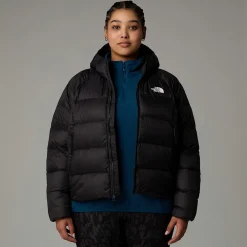 Mujer The North Face Chaquetas Nuptse & Chaquetas Acolchadas|Chaquetas De Plumón<Chaqueta De Plumón Con Capucha Hyalite De Talla Grande Para Mujer