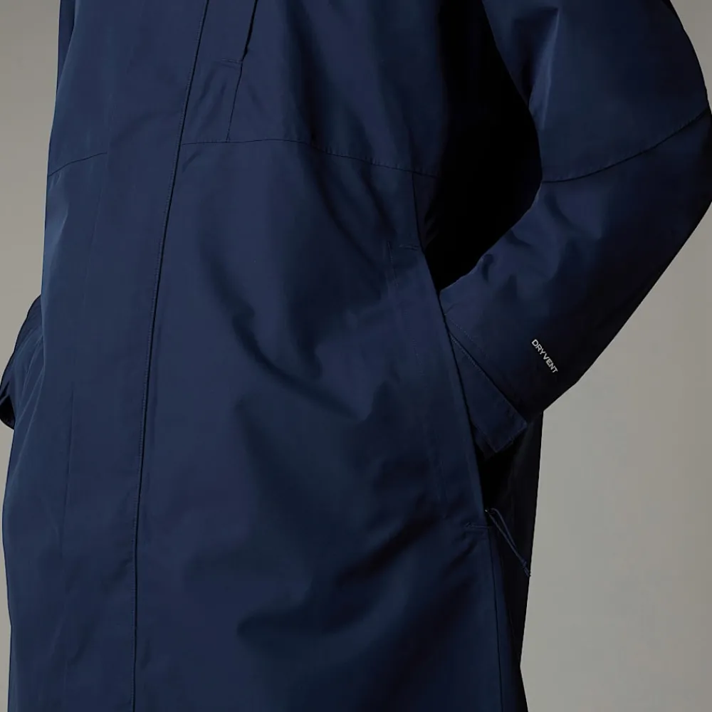 Hombre The North Face Impermeable|Impermeable<Chaqueta Shell Larga Nukabira Para Hombre