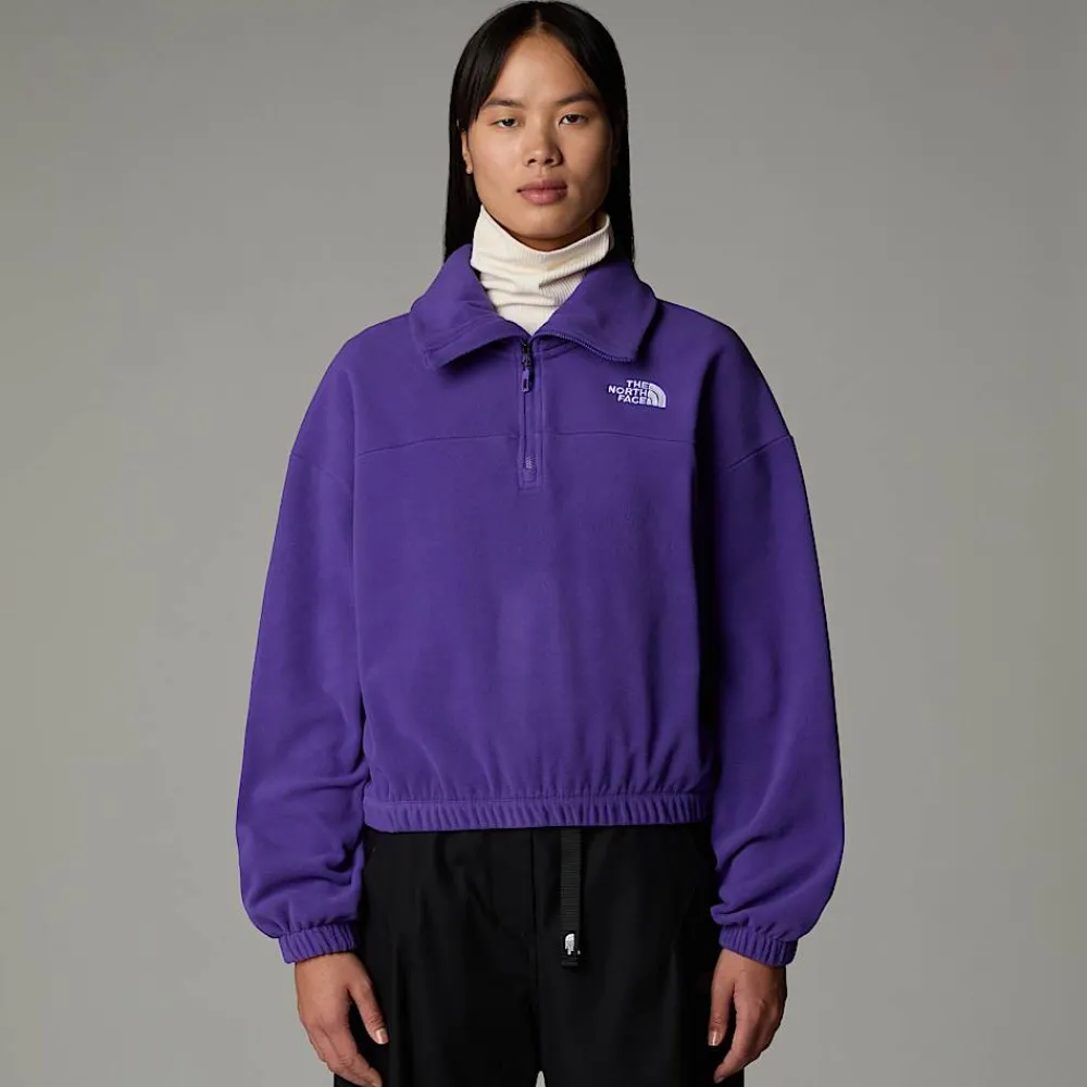 Mujer The North Face Forros Polares<Forro Polar Con Cremallera De 1/2 Glacier 100 Para Mujer