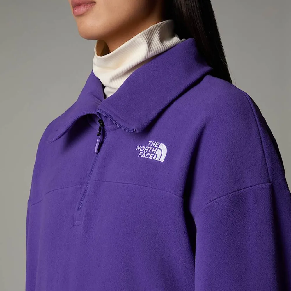 Mujer The North Face Forros Polares<Forro Polar Con Cremallera De 1/2 Glacier 100 Para Mujer
