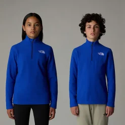 Niños The North Face Forros Polares & Sudaderas|Forros Polares & Sudaderas<Forro Polar Con Cremallera De 1/4 Glacier Para Jóvenes