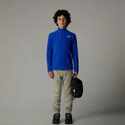 Niños The North Face Forros Polares & Sudaderas|Forros Polares & Sudaderas<Forro Polar Con Cremallera De 1/4 Glacier Para Jóvenes