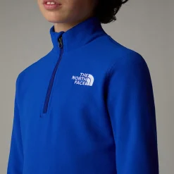 Niños The North Face Forros Polares & Sudaderas|Forros Polares & Sudaderas<Forro Polar Con Cremallera De 1/4 Glacier Para Jóvenes