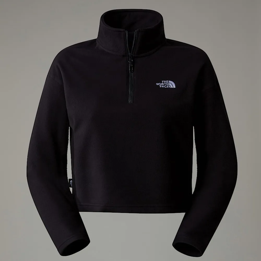 Mujer The North Face Forros Polares<Forro Polar Corto Con Cremallera De 1/4 Glacier 100 Para Mujer