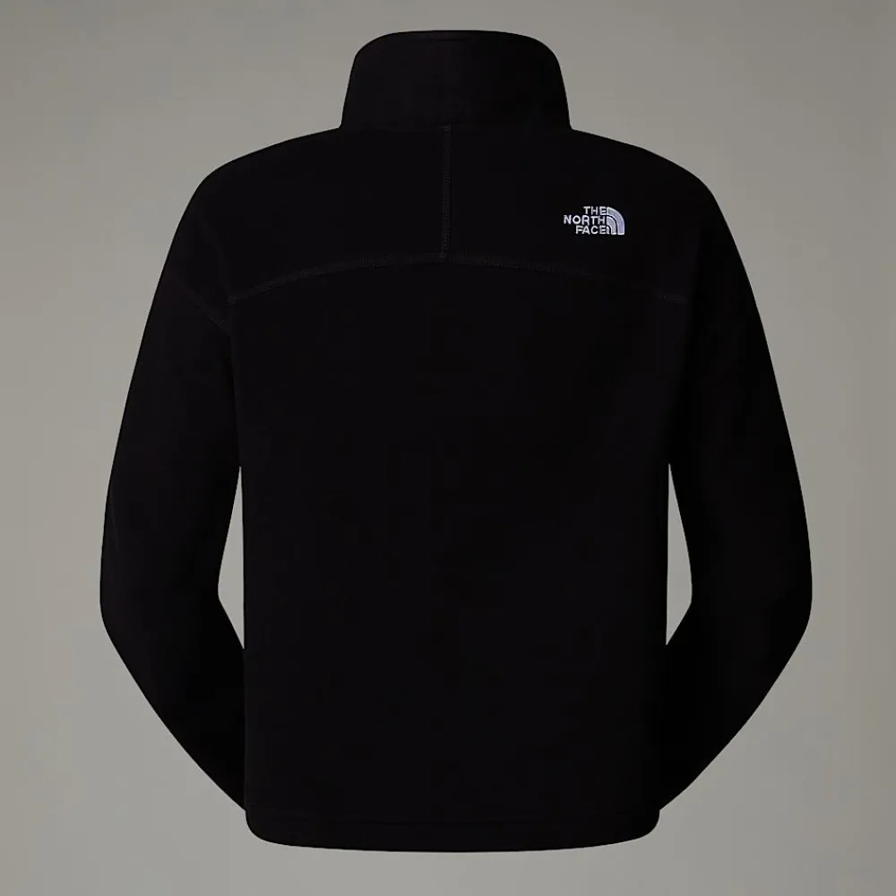Mujer The North Face Forros Polares<Forro Polar Corto Con Cremallera De 1/4 Glacier 100 Para Mujer