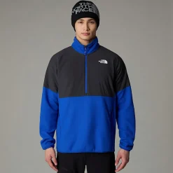 Hombre The North Face Forros Polares<Forro Polar De Peso Grueso Con Media Cremallera Glacier Para Hombre