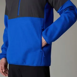 Hombre The North Face Forros Polares<Forro Polar De Peso Grueso Con Media Cremallera Glacier Para Hombre