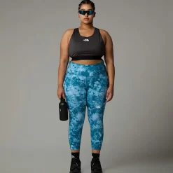 Mujer The North Face Leggings|Pantalones De Talla Grande<Mallas Estampadas De Talle Alto De 7/8 Flex De Talla Grande Para Mujer