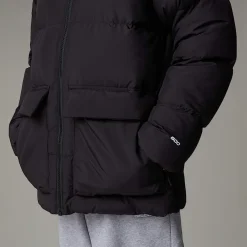 Niños The North Face Abrigos & Chaquetas|Abrigos & Chaquetas<Parka Corta De Plumón Con Forro Polar North Para Jóvenes