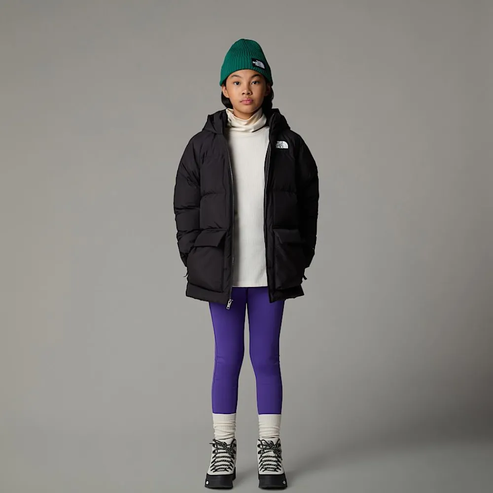 Niños The North Face Abrigos & Chaquetas|Abrigos & Chaquetas<Parka Corta De Plumón Con Forro Polar North Para Jóvenes