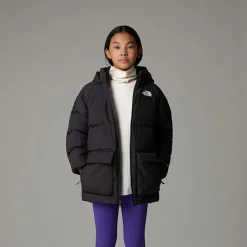 Niños The North Face Abrigos & Chaquetas|Abrigos & Chaquetas<Parka Corta De Plumón Con Forro Polar North Para Jóvenes