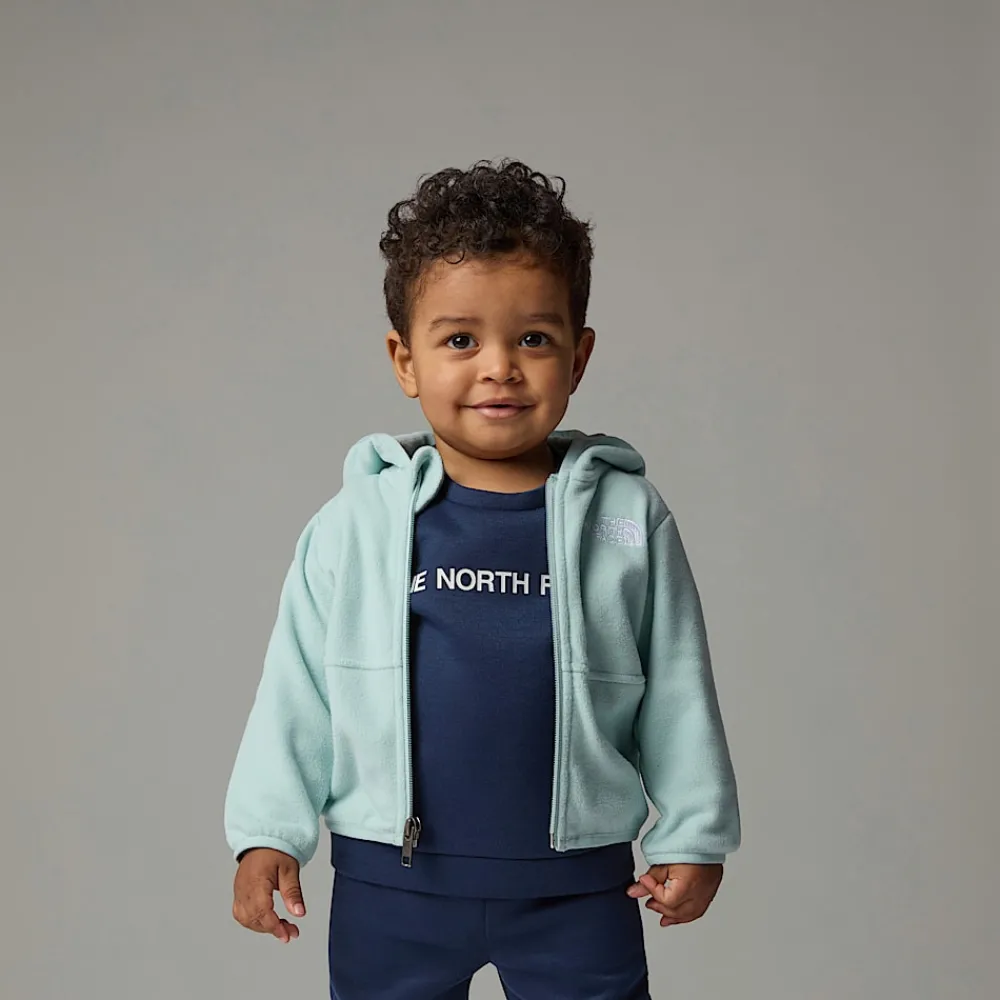 Niños The North Face Bebés (0-2 Años)<Sudadera Con Capucha Y Cremallera Integral Glacier Para Bebé