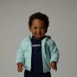 Niños The North Face Bebés (0-2 Años)<Sudadera Con Capucha Y Cremallera Integral Glacier Para Bebé