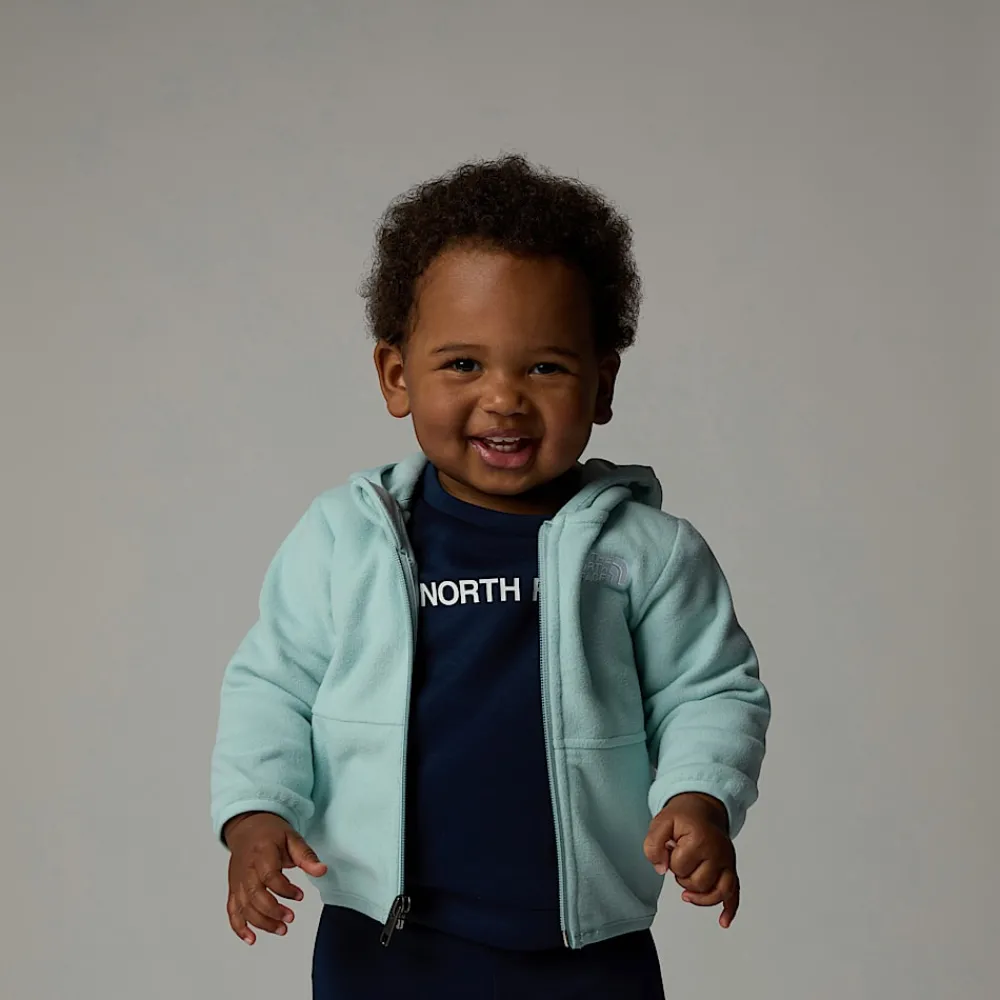 Niños The North Face Bebés (0-2 Años)<Sudadera Con Capucha Y Cremallera Integral Glacier Para Bebé
