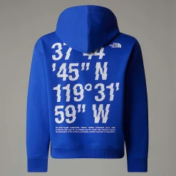 Niños The North Face Forros Polares & Sudaderas<Sudadera Holgada Con Capucha Y Estampado Gráfico Coordinates Para Niño