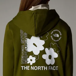 Niños The North Face Forros Polares & Sudaderas<Sudadera Holgada Con Estampado Gráfico Flower Para Niña