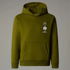 Niños The North Face Forros Polares & Sudaderas<Sudadera Holgada Con Estampado Gráfico Flower Para Niña