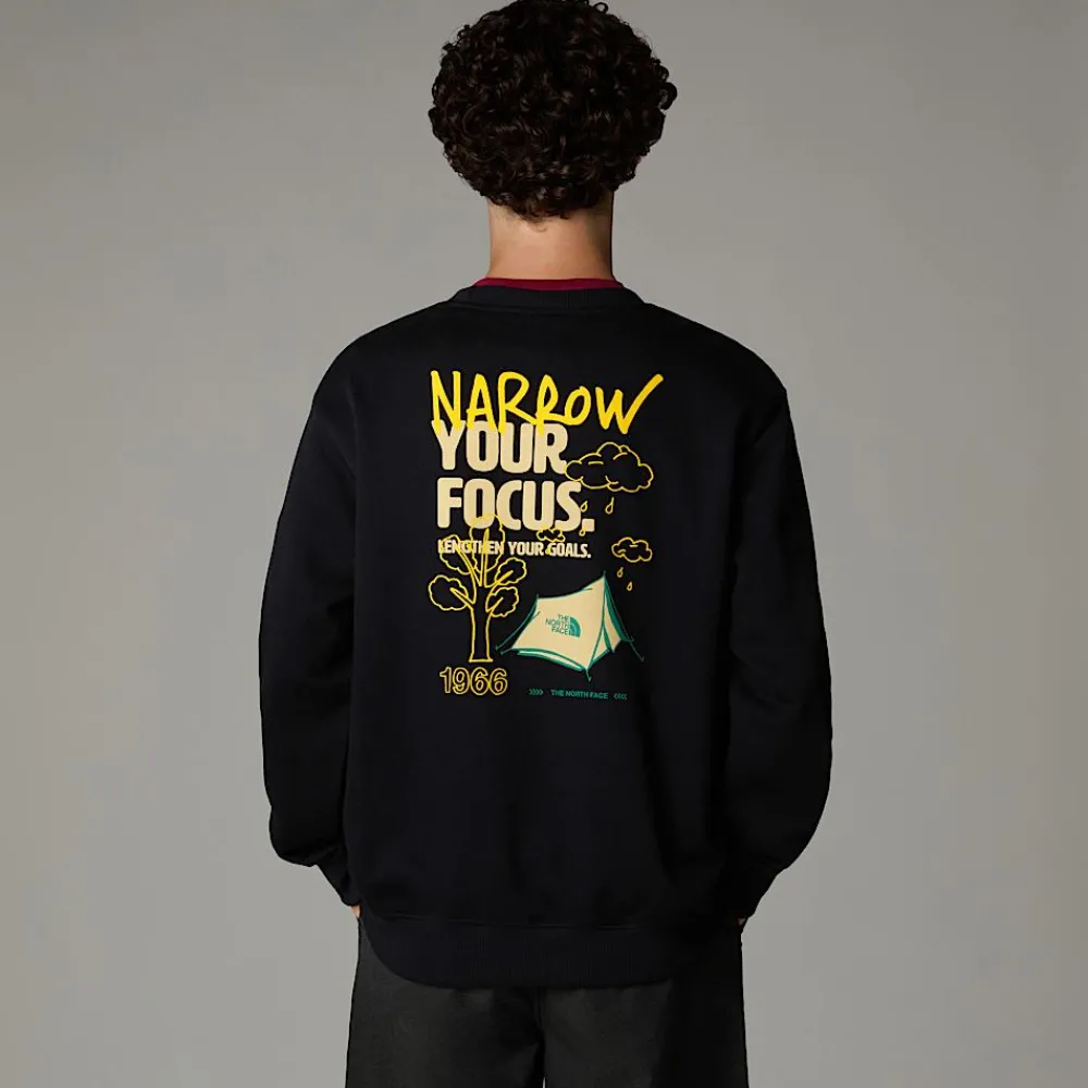 Hombre The North Face Sudaderas Con Capucha Y Suéteres<Sudadera Holgada Outdoor Multi Graphic Para Hombre