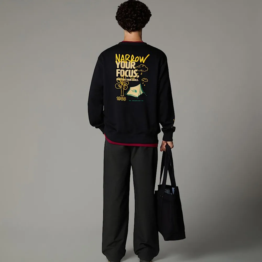 Hombre The North Face Sudaderas Con Capucha Y Suéteres<Sudadera Holgada Outdoor Multi Graphic Para Hombre