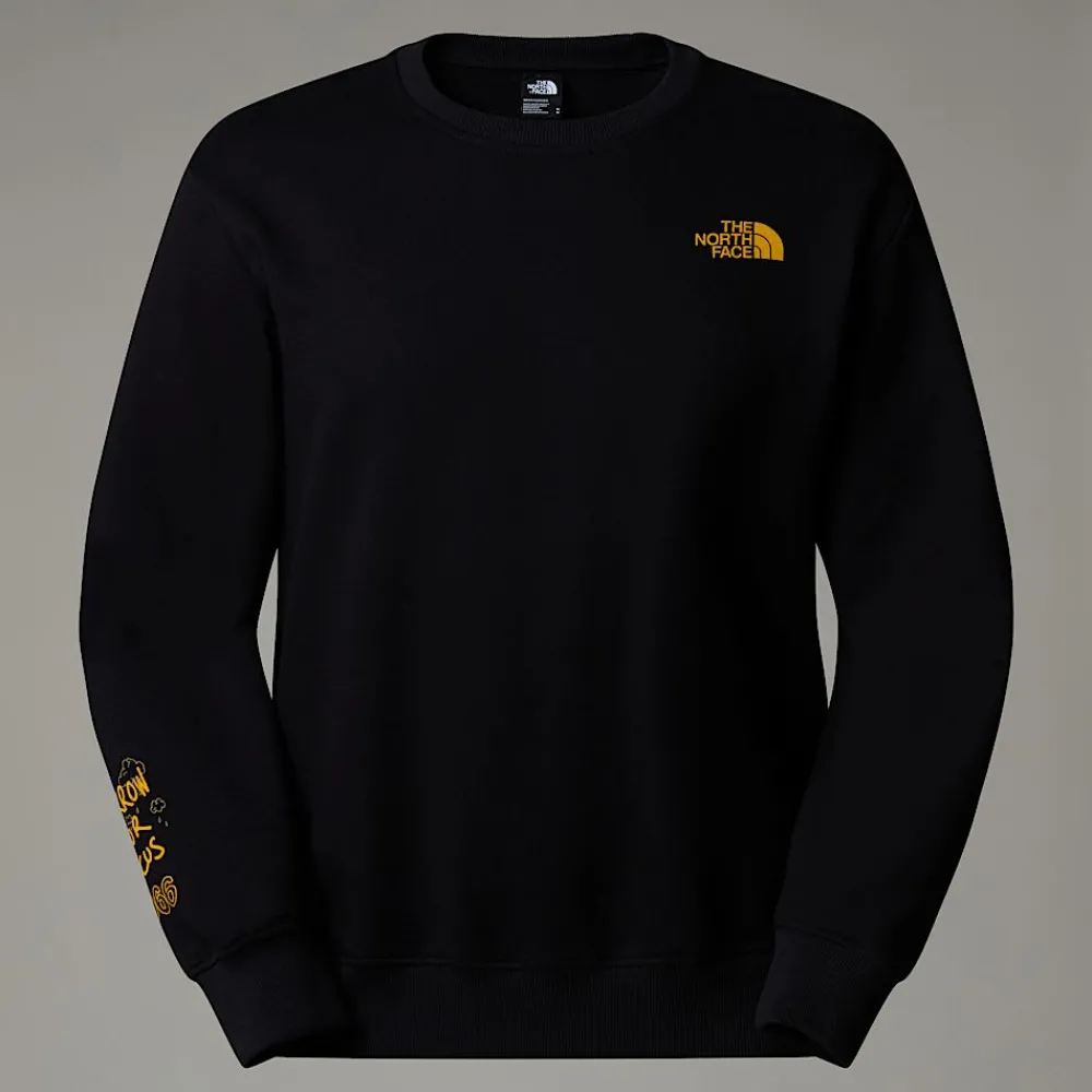 Hombre The North Face Sudaderas Con Capucha Y Suéteres<Sudadera Holgada Outdoor Multi Graphic Para Hombre